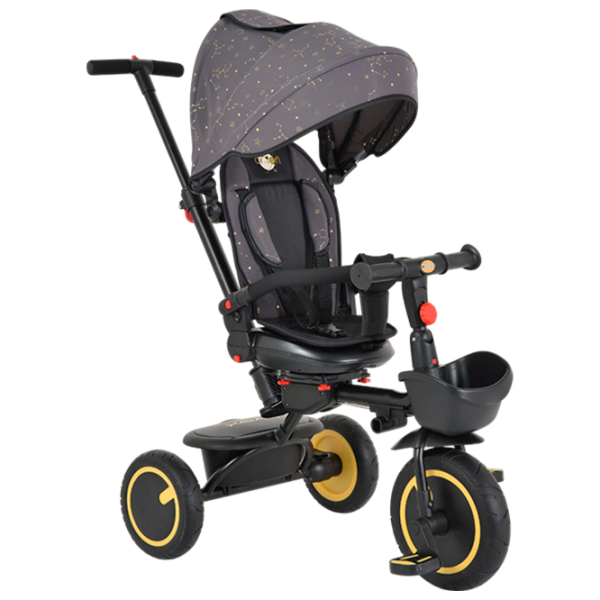 Triciclu Moni Orion Gray  Metal / Pentru copii photo 1