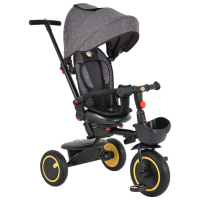 Triciclu Moni Orion Gray  Metal / Pentru copii