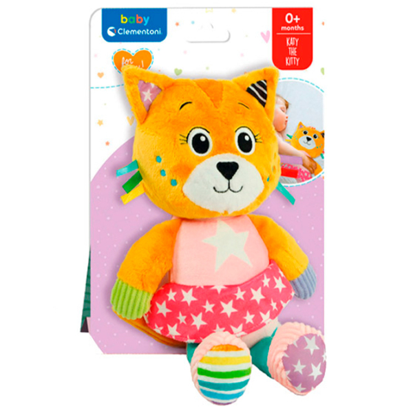 Мягкая игрушка Clementoni Animals 17908 Оранжевый 0+ photo 2