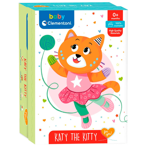 Мягкая игрушка Clementoni Animals 17908 Оранжевый 0+ photo 3