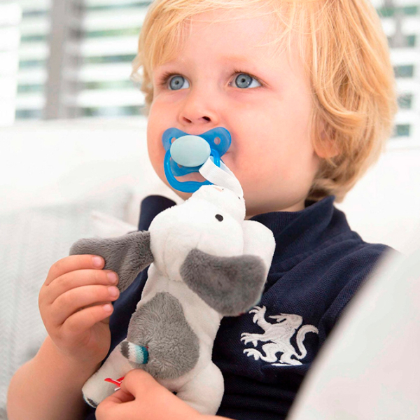 Мягкая игрушка Zazu Dexy Pacifier Toy Белый 0+ photo 3