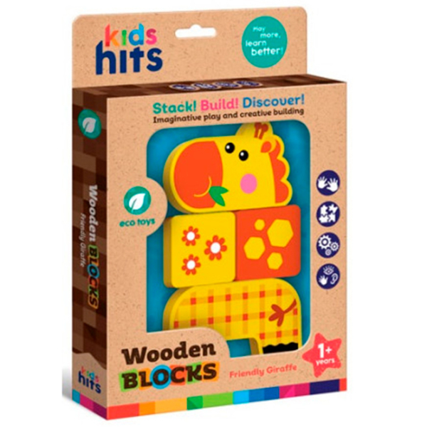 Интерактивная игрушка Kids Hits Animals Friendly Giraffe KH20/003 Желтый 1+ photo 3