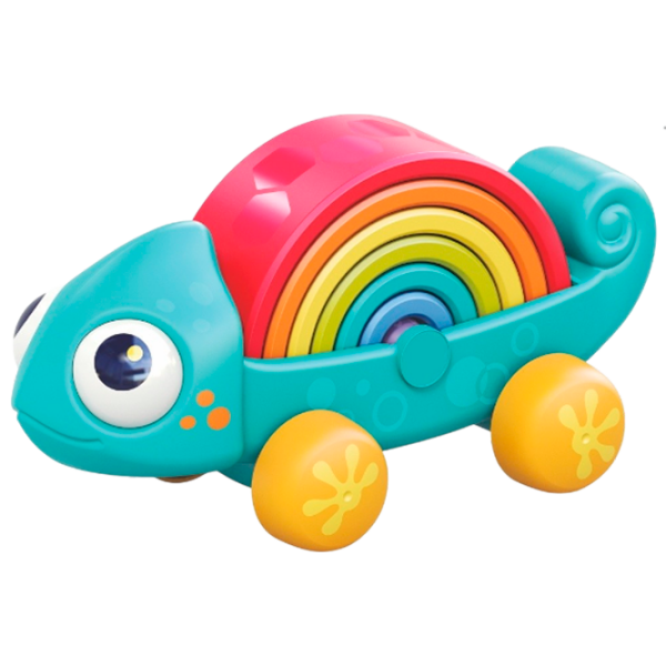 Игрушка каталка Hola Toys Rainbow HA795700 Синий 1.5+ photo 1
