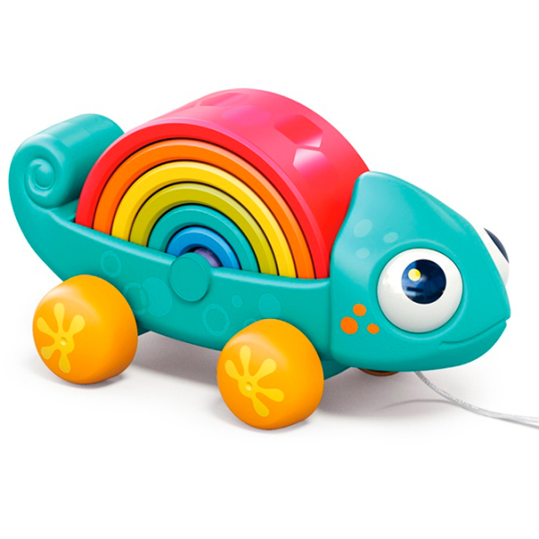 Игрушка каталка Hola Toys Rainbow HA795700 Синий 1.5+ photo 2