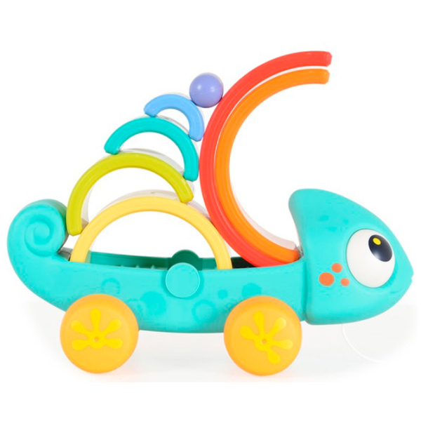 Игрушка каталка Hola Toys Rainbow HA795700 Синий 1.5+ photo 3