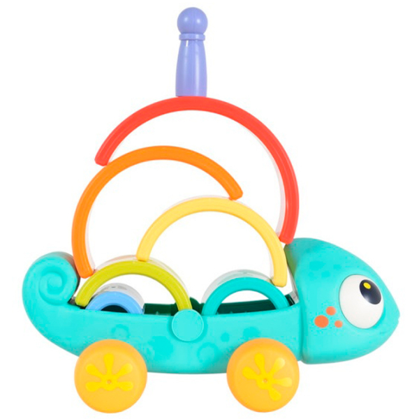 Игрушка каталка Hola Toys Rainbow HA795700 Синий 1.5+ photo 5