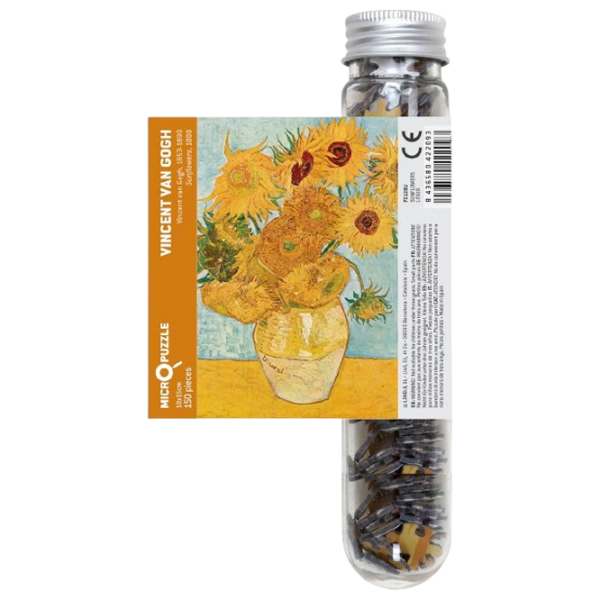 Puzzle Londji Sunflowers Van Gogh (PZ128) Numărul de piese: 150, Vârsta recomandată: 6+ photo 2