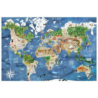 Puzzle Londji Discover the World (PZ201) Numărul de piese: 600, Vârsta recomandată: 6+