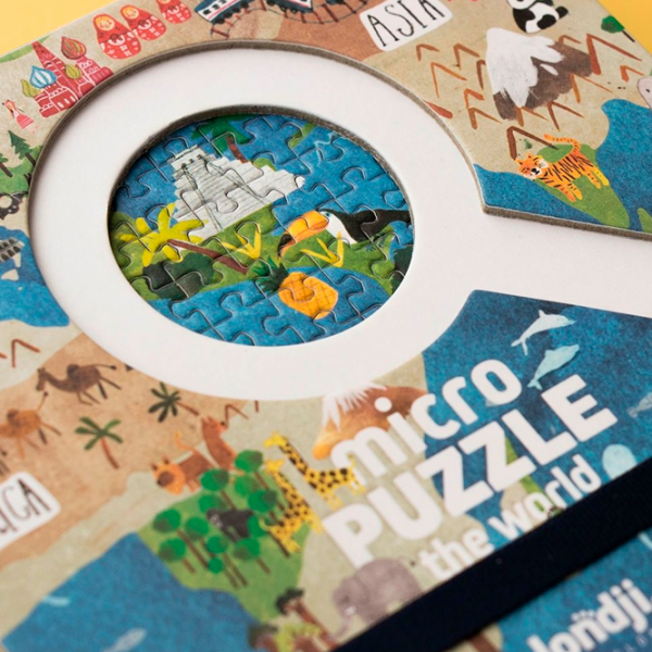 Puzzle Londji Discover the World (PZ201) Numărul de piese: 600, Vârsta recomandată: 6+ photo 3