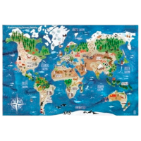Puzzle Londji Discover the World (PZ410) Numărul de piese: 150, Vârsta recomandată: 5+
