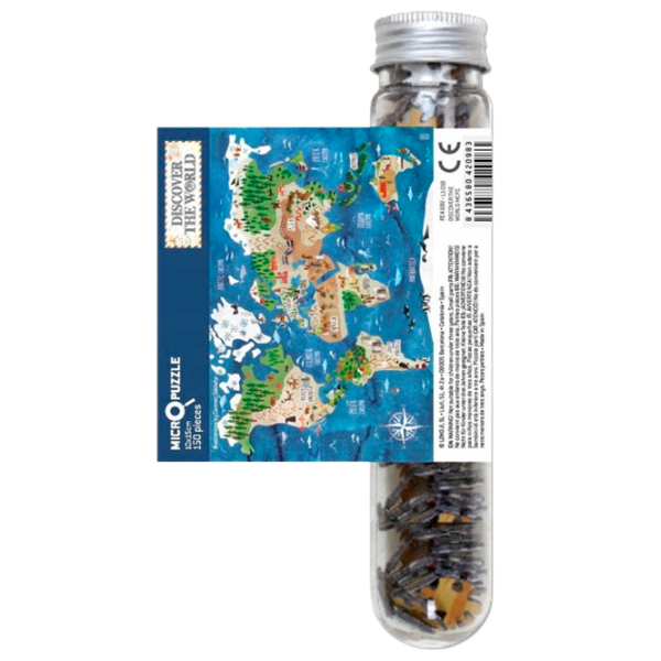 Puzzle Londji Discover the World (PZ410) Numărul de piese: 150, Vârsta recomandată: 5+ photo 2
