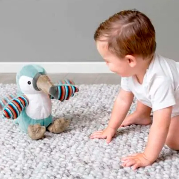 Jucărie interactivă Zazu Timo Clapping Soft Toy Blue 0+ photo 4