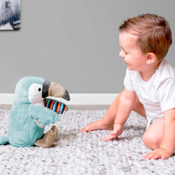 Jucărie interactivă Zazu Timo Clapping Soft Toy Blue 0+ photo 5