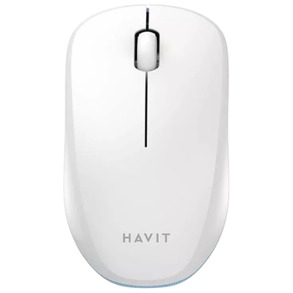 Мышь Havit MS66GT Белый Беспроводные, 1200 dpi photo 1