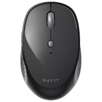 Мышь Havit MS76GT Plus Черный Беспроводные, 1600 dpi