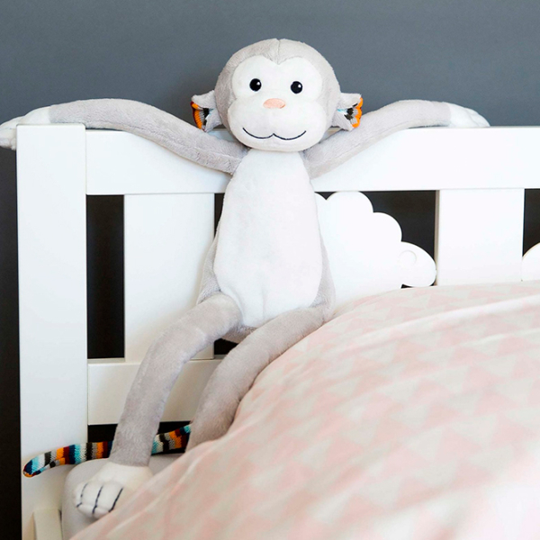 Jucărie interactivă Zazu Max Soft Toy Nightlight Gray 3+ photo 3