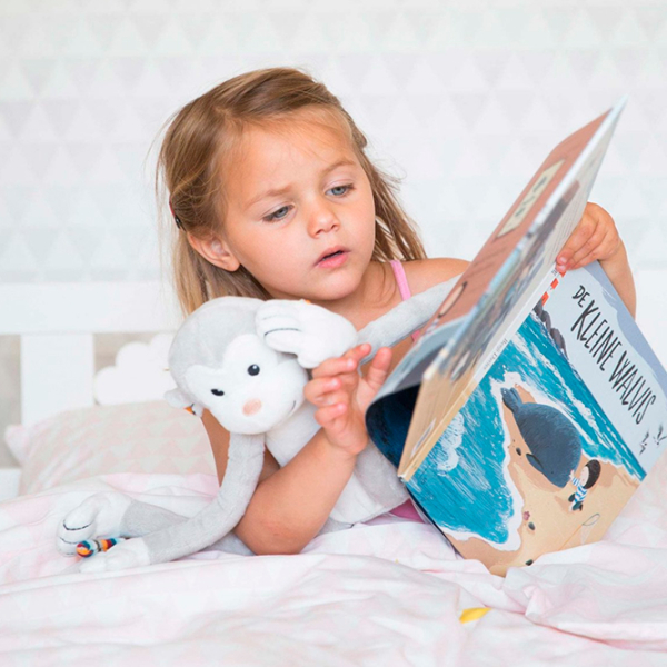Jucărie interactivă Zazu Max Soft Toy Nightlight Gray 3+ photo 5