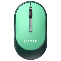 Мышь Havit MS78GT Зеленый Беспроводные, 3200 dpi
