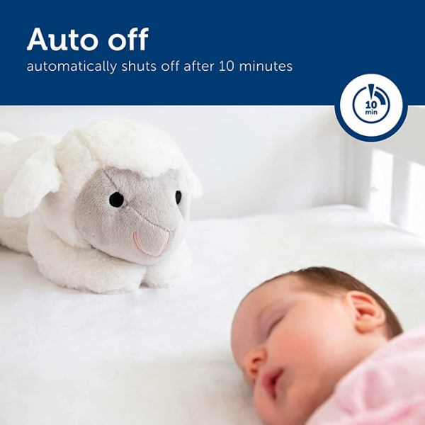 Jucărie interactivă Zazu Animals Liz Baby Sleep Soother White 0+ photo 5