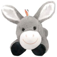 Интерактивная игрушка Zazu Animals Don Baby Sleep Soother Серый 0+