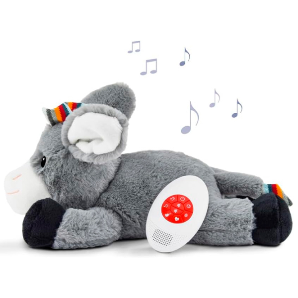 Интерактивная игрушка Zazu Animals Don Baby Sleep Soother Серый 0+ photo 7