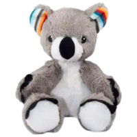 Jucărie interactivă Zazu Animals Coco Baby Sleep Soother Gray 0+
