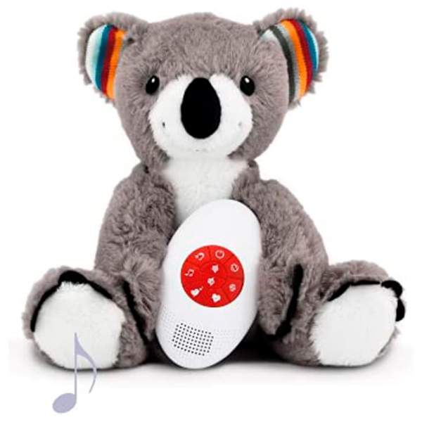 Jucărie interactivă Zazu Animals Coco Baby Sleep Soother Gray 0+ photo 2