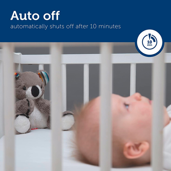 Jucărie interactivă Zazu Animals Coco Baby Sleep Soother Gray 0+ photo 6