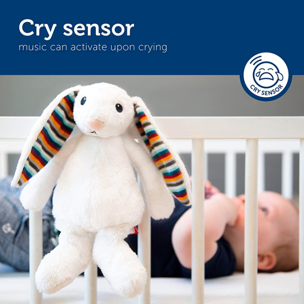 Интерактивная игрушка Zazu Animals Bibi Baby Sleep Soother Белый 0+ photo 6