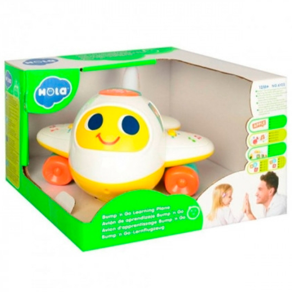 Самолёт Hola Toys 6103 Желтый
Белый  photo 7