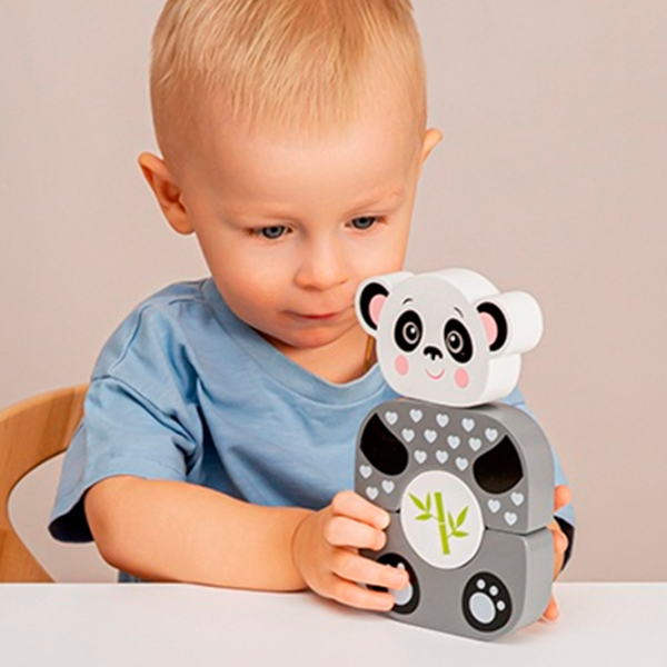 Cuburi Kids Hits Cute Panda KH20/004 Серый 1+ photo 5
