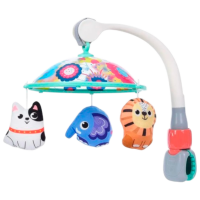Carusel pentru pătuc Hola Toys Animals E298 Multicolor 0+