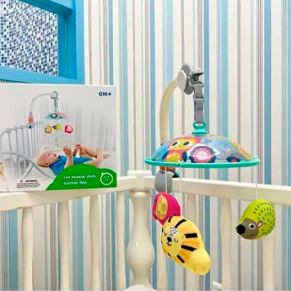 Carusel pentru pătuc Hola Toys Animals E298 Multicolor 0+ photo 5