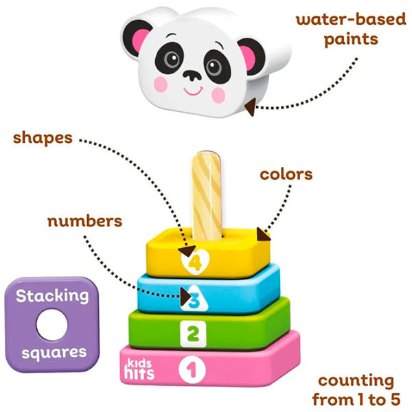 Интерактивная игрушка Kids Hits Animals Panda KH20/012 Разноцветный 1+ photo 2