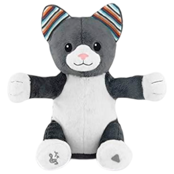 Jucărie interactivă Zazu Chloe Clapping Soft Toy Gray 0+ photo 1