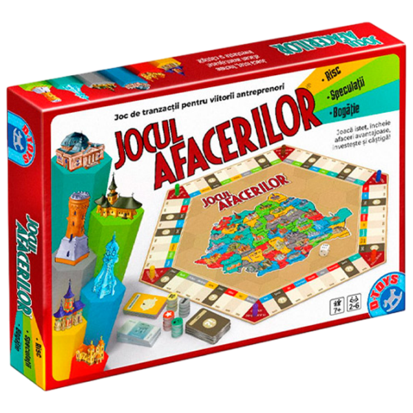 Настольная игра D-TOYS Игра в бизнес Стратегия, 7+