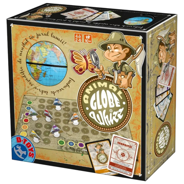 Настольная игра D-TOYS Animal Globe Whizz Развитие, 10+ photo 1