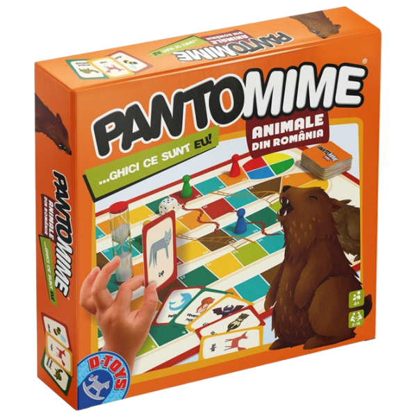 Настольная игра D-TOYS Животный пантомима в Румынии Развитие, 4+ photo 1