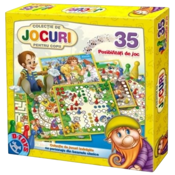 Настольная игра D-TOYS Collection of 35 games Стратегия, 5+