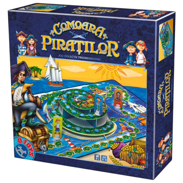 Настольная игра D-TOYS Pirate Treasure Стратегия, 5+