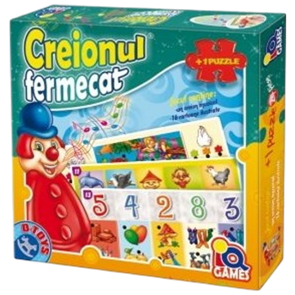 Joc de masă D-TOYS Enchanted Pencil + Puzzle 24pcs Dezvoltare, 4+