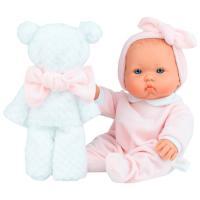 Păpușă Marina & Pau Teddy Blanket poopsie 372 3+