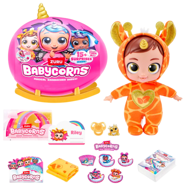 Păpușă Zuru Babycorns poopsie 92107 3+ photo 4