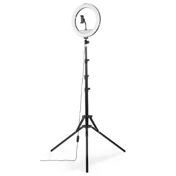Trepied cu lampă Hama SpotLight Steady 120 III 300 mm Black  photo 3