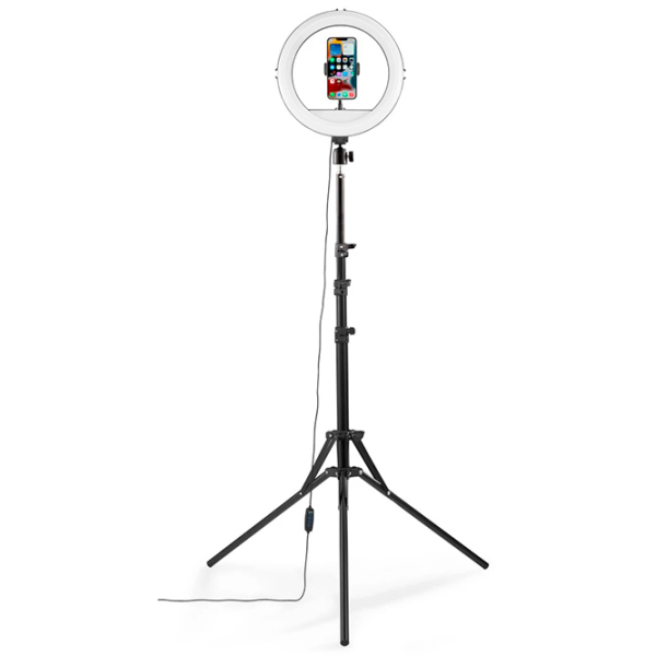 Trepied cu lampă Hama SpotLight Steady 120 III 300 mm Black  photo 5