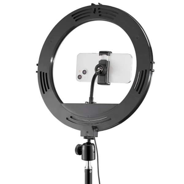 Trepied cu lampă Hama SpotLight Steady 120 III 300 mm Black  photo 8