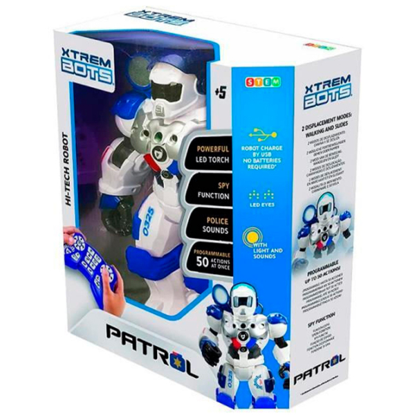 Robot Xtrem Bots Patrol White  photo 4