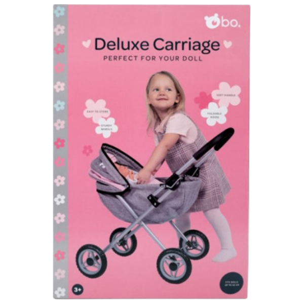 Cărucior pentru păpuși Bo. Deluxe Pram Pentru plimbare BD2103ML 2+ photo 3