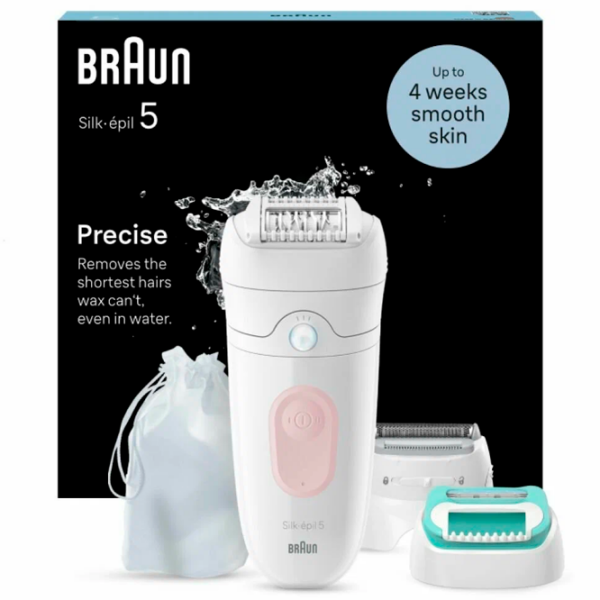Epilator Braun SE5050 White Pink  photo 3