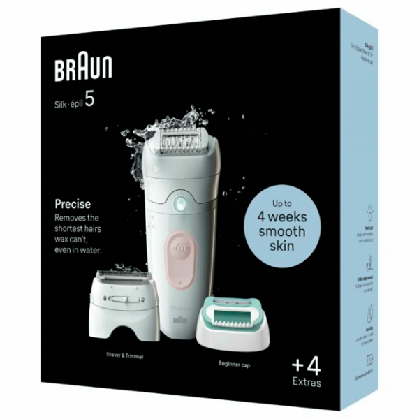 Epilator Braun SE5050 White Pink  photo 5